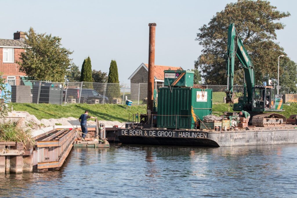 Foto’s renovatie haven