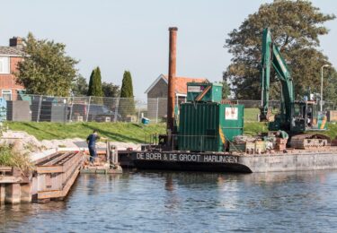 Foto bij het artikel: "Foto’s renovatie haven"