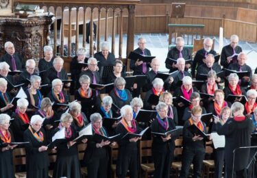 Foto bij het artikel: "Nijefurd Sjongt weer begonnen"