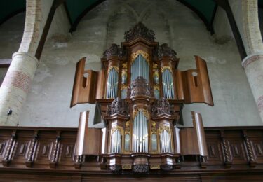 Foto bij het artikel: "Jubileum van organist AaIt Landman"