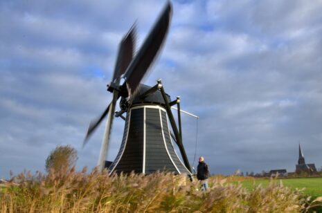 Alle molens draaien op zaterdag 9 april