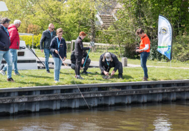 Foto bij het artikel: "Jeugd Viswedstrijd"