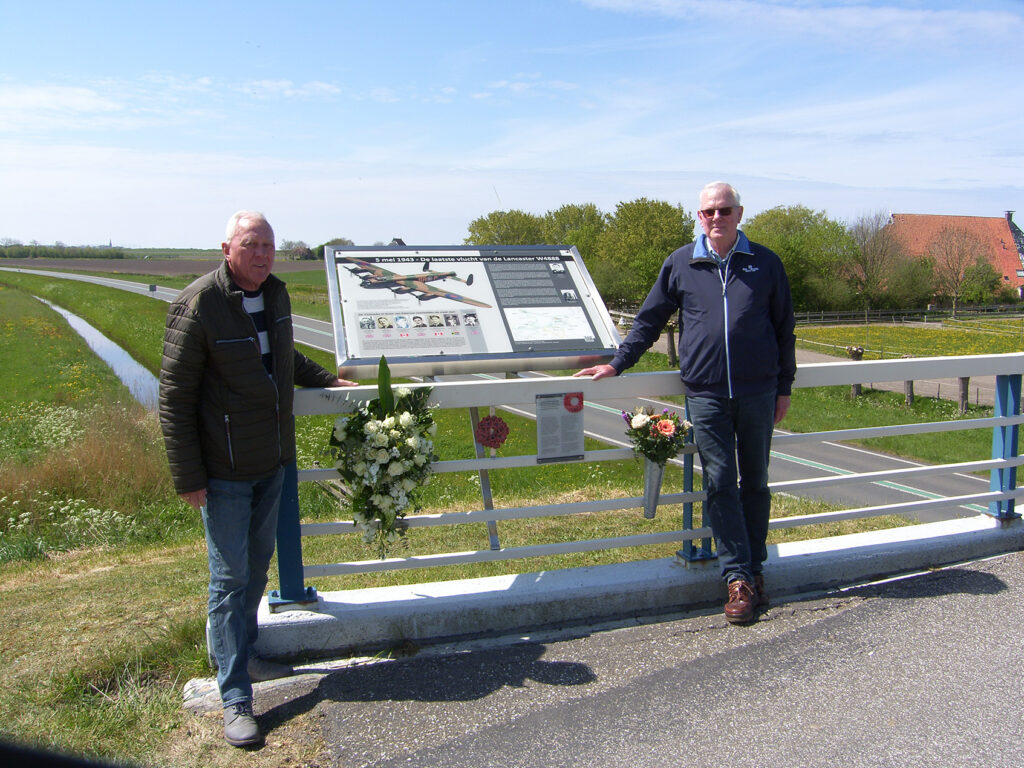 Workum herdenkt ook bij Lancaster paneel