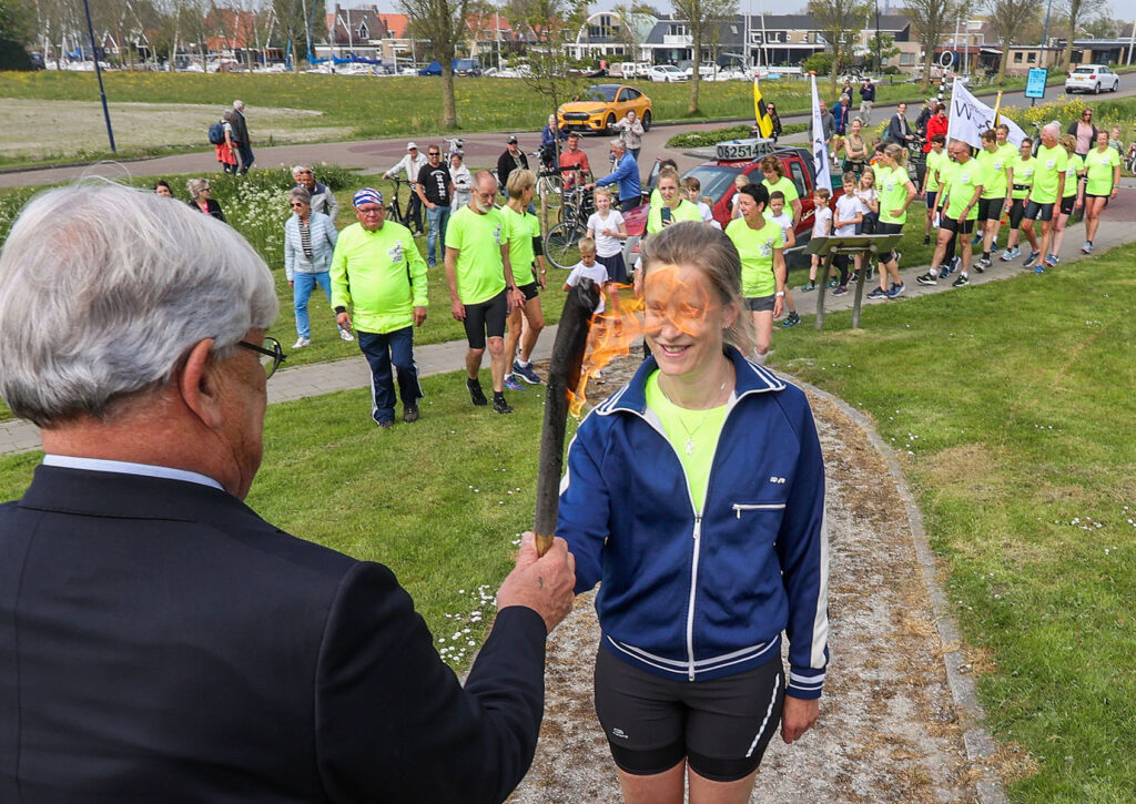 Bevrijdingsvuur komt aan in Workum