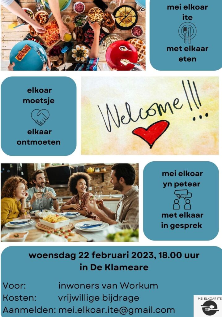Mei elkoar ite