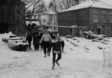 Foto bij het artikel: "Herinneringen aan de Tocht van 1963"