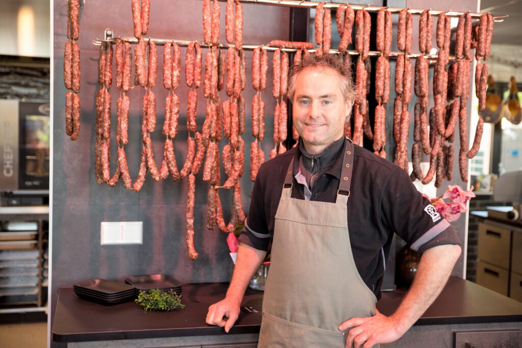 Al 12½ jaar keurslager, Feest Thijs van der Meer  