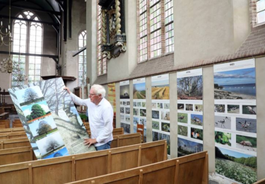 Foto bij het artikel: "Foto-expositie Jan Tijsma in Sint-Gertrudiskerk in Workum"