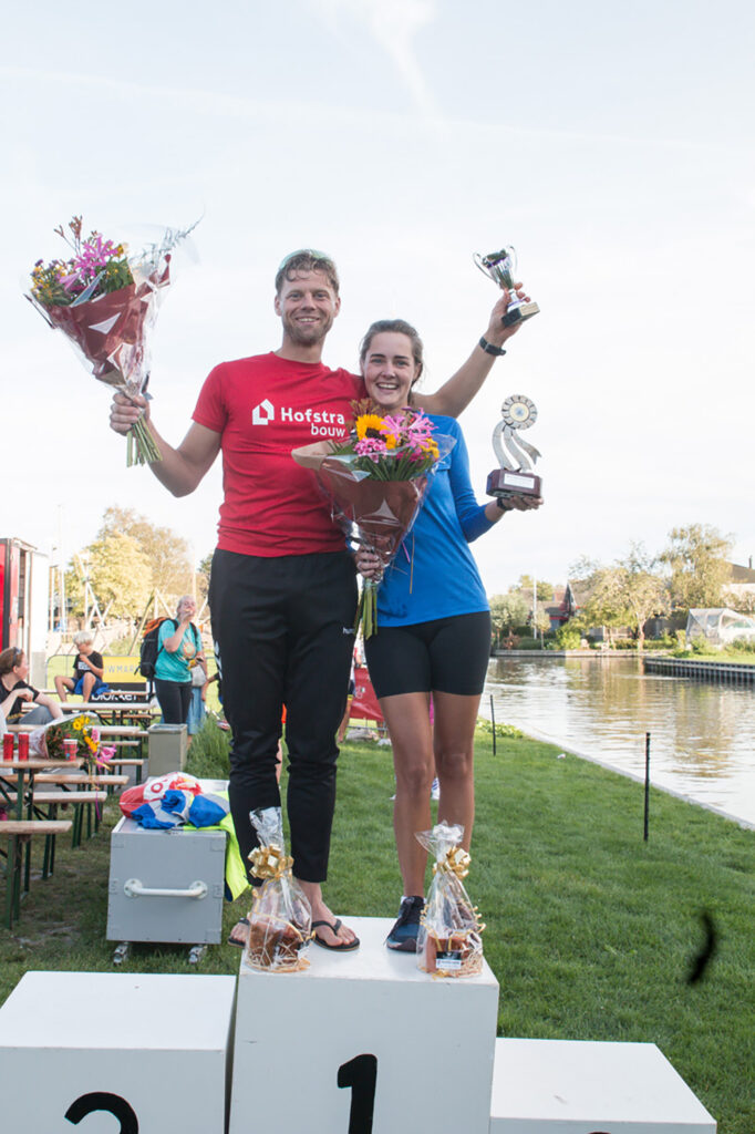 Zeer gezellige triatlon