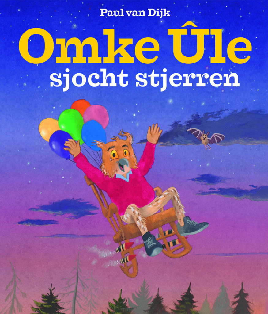 Paul van Dijk lêst nij printeboek foar