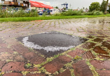 Foto bij het artikel: "Alle nieuwbouw in moet zelf regenwater opvangen"