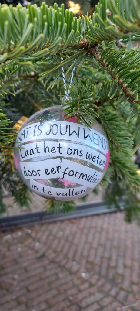Wensboom op de Merk
