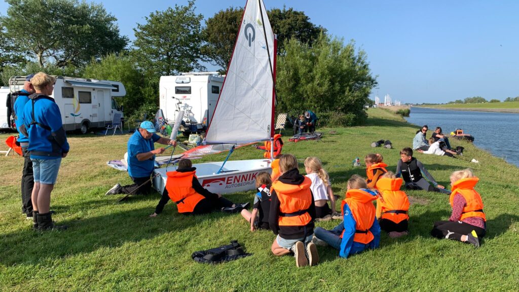 Jeugdzeillessen bij de Zeilvereniging Workum