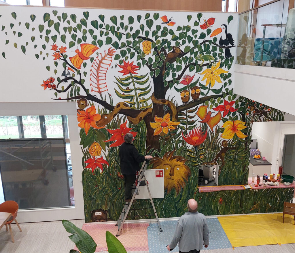 Kunstwerk op it Finster
