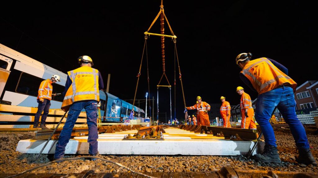 Langere tijd geen treinen in Fryslân door werk aan het spoor