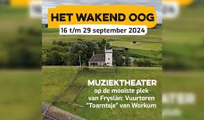 Foto bij het artikel: "Muziektheater bij het Toarntsje van Workum"