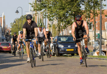 Foto bij het artikel: "Record aantal deelnemers tijdens triathlon Workum"