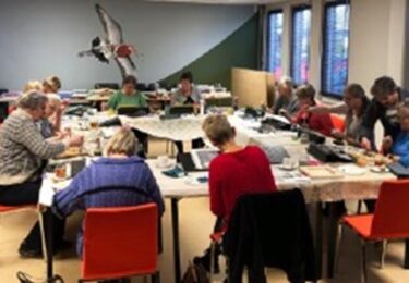 Foto bij het artikel: "Vrouwen van Nu creatief"