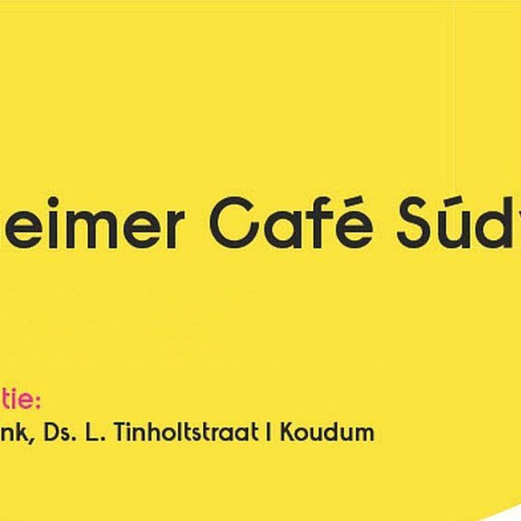 Nieuwe bijeenkomst van Alzheimer Café Súdwest