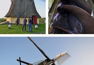 Foto bij het artikel: "Pipegaal naar Nylanner Molen"