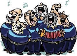 Foto bij het artikel: "Twee koren treden op bij reünie Warkumers"