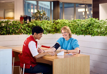 Foto bij het artikel: "Gratis gezondheidsmetingen bij een Hartcheckpunt Rolpeal"