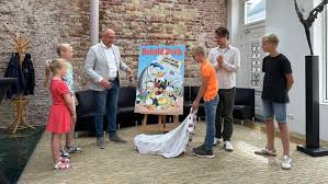 Foto bij het artikel: "Donald Duck ontdekt Fryslân"