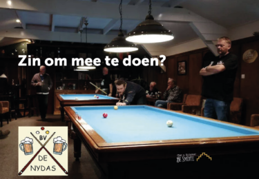 Foto bij het artikel: "Biljartvereniging NYDAS start nieuwe seizoen"
