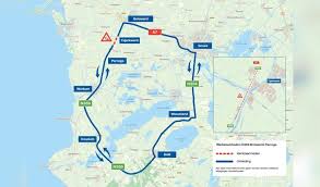 Foto bij het artikel: "Nachtwerkzaamheden N359 Tjerkwerd–Bolsward-Zuid (8–20 september)"