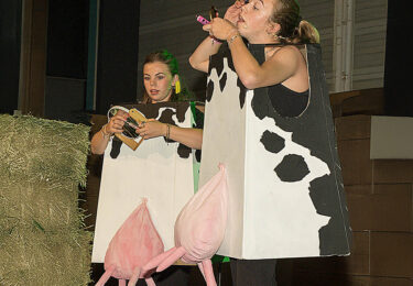 Foto bij het artikel: "Paupertheater ‘125 jaar Kokedei’ in de Rolpeal daverend succes"