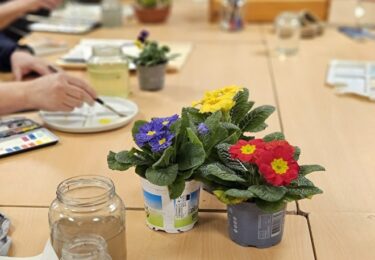 Foto bij het artikel: "Aquarelcursus in de Klameare in Workum"