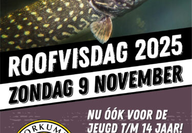 Foto bij het artikel: "Roofvisdag 2025"
