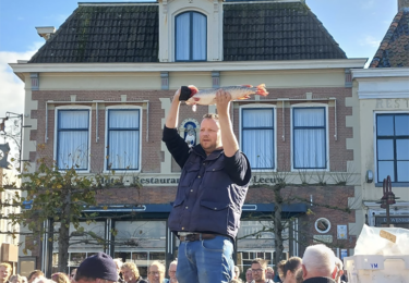Foto bij het artikel: "Prima verloop visafslag Strontweek"