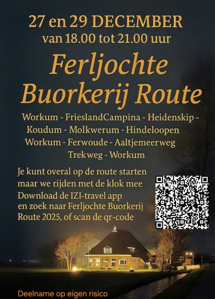Ferljochte Buorkerij route