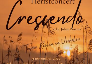 Foto bij het artikel: "Herfstconcert Crescendo muzikale wereldreis vol verhalen"