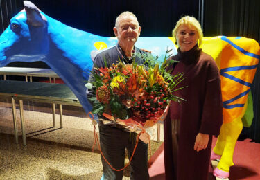 Foto bij het artikel: "Sjors Eiling 40e keer zitting in het stembureau"