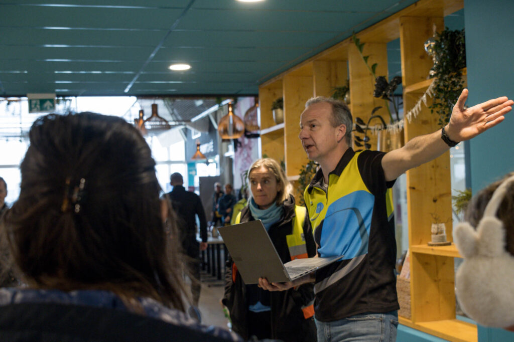 Prima omstandigheden bij winterse triathlon