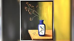 Foto bij het artikel: "Expositie olieverfschilderijen van Geert Wind in Workum"