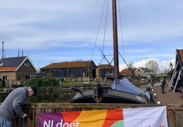 Foto bij het artikel: "Handen uit de mouwen voor de Hoop"