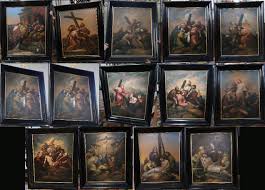 Foto bij het artikel: "Stadskruisweg door Workum"