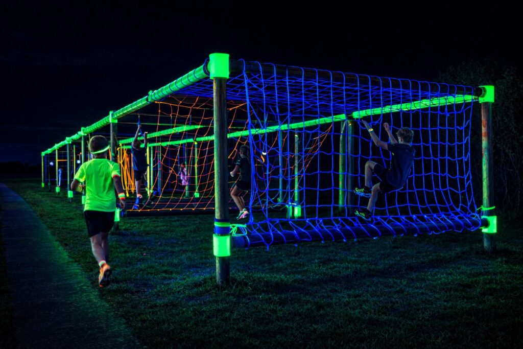 Glow in the Dark Survival & Running