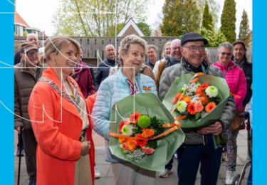 Foto bij het artikel: "Piet en Tiny Zeilstra ontvingen Koninklijke Onderscheiding"