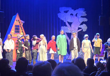 Foto bij het artikel: "Jeugdtheatergroep schittert met modern sprookje"