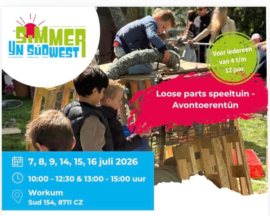 De AvontoerenTûn – Loose Parts Speeltuin Workum