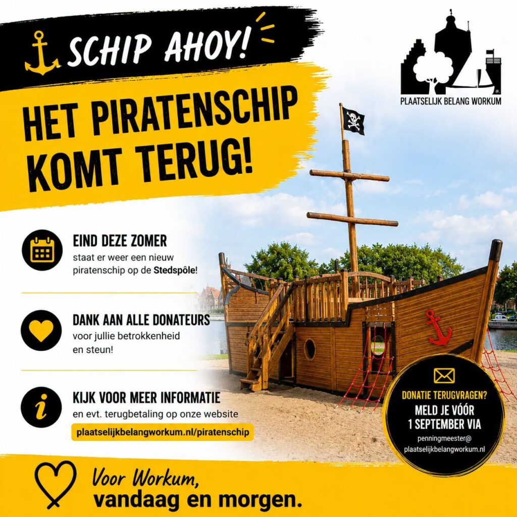Schip Ahoy! Het piratenschip komt terug! 