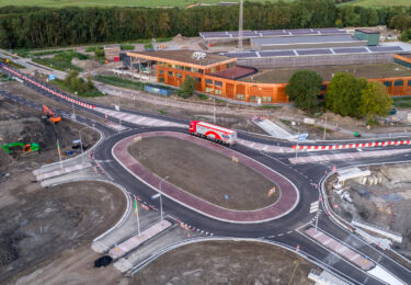 Foto bij het artikel: "Nieuwe ovonde bij Bolsward-West open voor verkeer"