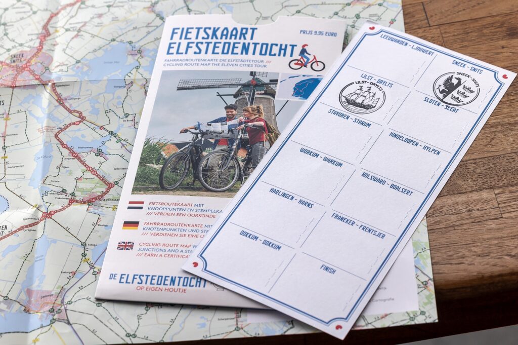 Vernieuwde Elfstedenfietskaart maakt tocht hele jaar toegankelijk  