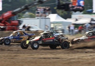 Foto bij het artikel: "Finale Eurol NK Autocross in Hieslum"