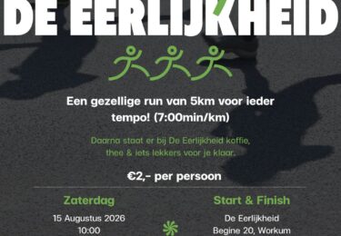 Foto bij het artikel: "Run & Refuel De Eerlijkheid"