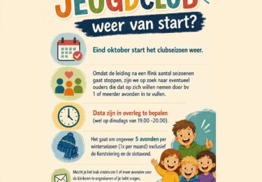 Foto bij het artikel: "Gaat de Jeugdclub weer van start?"